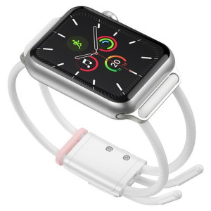 BASEUS pasek do Apple Watch 42mm / 44mm Let`s Go biało-różowy LBAPWA4-B24