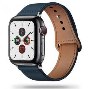 Gk-protection Leather Strap Apple Watch 1/2/3/4/5/6/se (38/40mm) Blue