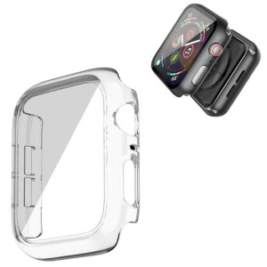 Etui obudowa 2w1 ze szkłem do Apple Watch 4/5/6 44 (Bezbarwne)