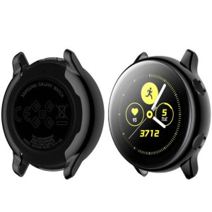 Etui obudowa 2w1 ze szkłem do Galaxy Watch Active 2 40 (Czarne)