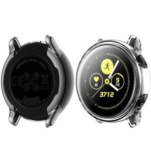 Etui obudowa 2w1 ze szkłem do Galaxy Watch Active 2 44 (Bezbarwne)