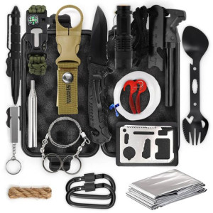 Duży Zestaw Survivalowy Niezbędnik 25w1 Zs-20