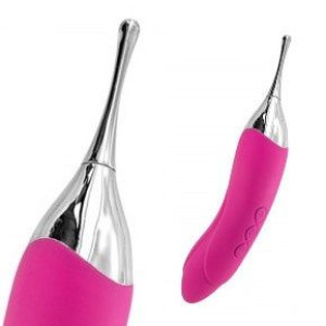 Punktowy Wibrator dwustronny Accuracy 2in1 pink