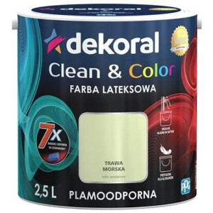 Dekoral Clean&color 2,5l Trawa Morska