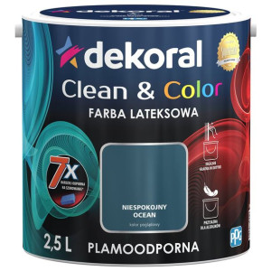 Dekoral Clean&color 2,5l Niespokojny Ocean
