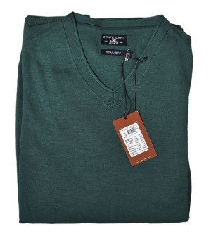 STATE OF ART Sweter wełna duży wełna serek