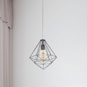 Pojedyncza lampa wisząca metalowa ANGELA