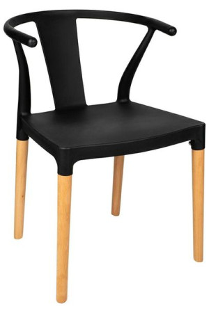 Krzesło WISHBONE czarne