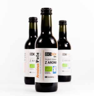 BIO sok z Aronii / sok 100% NFC / bez dodatku cukru / plantacja własna