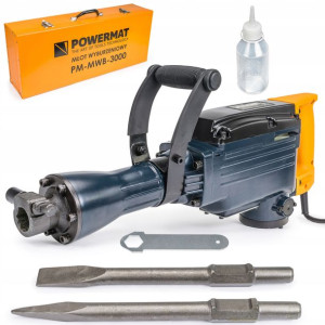 Młot wyburzeniowy Powermat PM-MWB-3000 45 J 3000 W PM-MWB-3000 PM0674