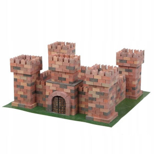 Zestaw Klocki z cegły mini brick Zamek Smoka