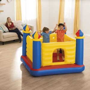 Trampolina dmuchana dla dzieci Zamek Jump-O-Lene Castle INTEX 48259