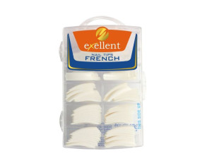 Silcare tipsy EXELLENT French White 100 szt