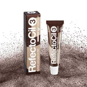 RefectoCil Henna żelowa do brwi i rzęs 3 Naturalny Brąz