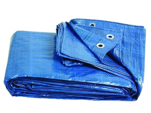 Plandeka niebieska namiot 3x4 survival wodoodporna
