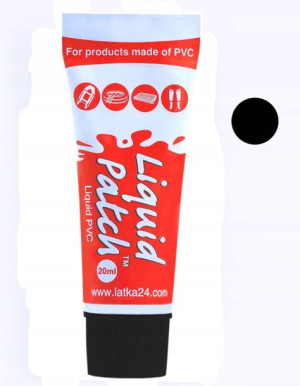 Płynna Łata -PCV klej dla ponton basenow CZARNY