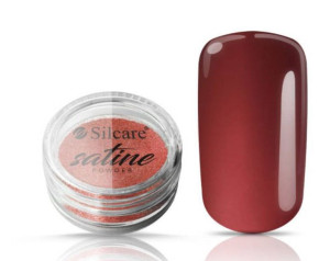 Silcare pyłek do zdobień Red Satine 1g