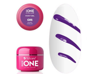 Silcare żel do zdobień Base One Paint Gel Fiolet 5