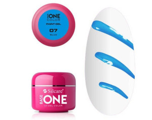 Silcare żel do zdobień Base One Paint Gel Blue 07