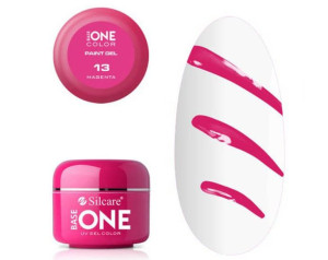 Silcare żel do zdobień Base One Paint Gel Pink 13