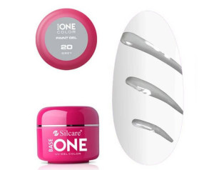 Silcare żel do zdobień Base One Paint Gel Grey 20