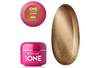 Silcare Base One Żel UV Cat Eye Lampart 03