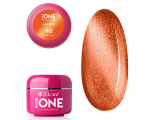 Silcare Base One Żel UV Cat Eye Sokoke 12