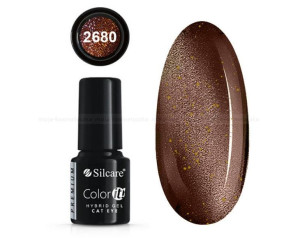 Silcare lakier hybrydowy Color Premium Cat Eye 2680