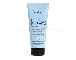 Ziaja drobnoziarnisty peeling do ciała Jeju Czarny