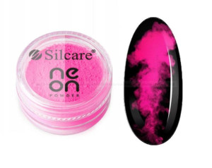Silcare Pyłek do zdobień Efekt Smoky Puder Light Pink