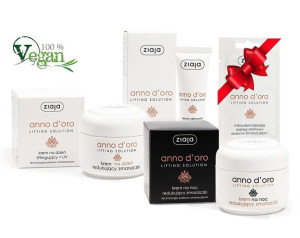 Ziaja anno d'oro zestaw: Krem dzień noc pod oczy + Gratis