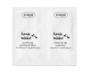 Ziaja peeling do dłoni + maska do rąk i paznokci