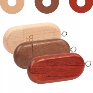 Pendrive drewniany usb 16GB Z GRAWEREM - 50szt.