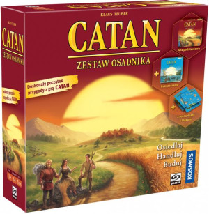 4w1 CATAN gra planszowa ŻEGLARZE rozszerzenie MAPY