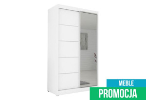 Szafa Przesuwna z lustrem " OLA " 120 cm