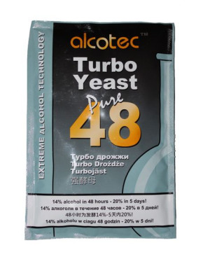 Alcotec Pure 48 Turbo 21% Drożdże Gorzelnicze
