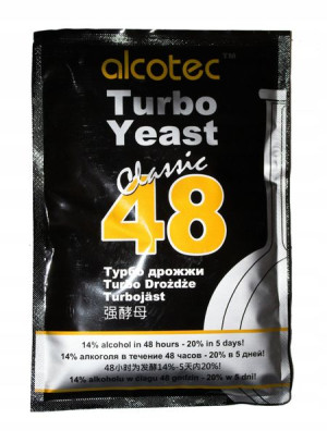 Drożdże Gorzelnicze Alcotec Classic 48 Turbo 21%