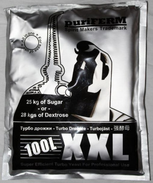Drożdże Gorzelnicze Mega Pack Xxl Puriferm Na 100l