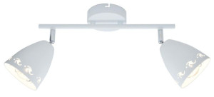 Coty Listwa 2x40w E14 Biały Mat