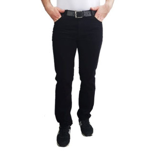 Spodnie sztruksowe czarne 405/004 Stanley Jeans