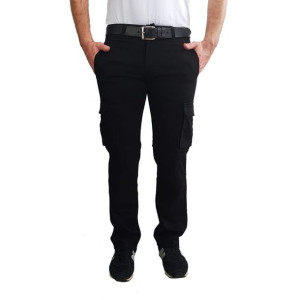 Spodnie bojówki czarne 425/003 Stanley Jeans 39/32