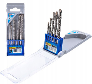 Wiertła Do Betonu Zestaw 4-10 Mm Richmann C9395