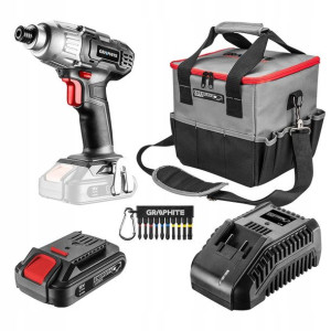 Graphite Zestaw Energy+ Zakrętarka 2ah 58g012-s15