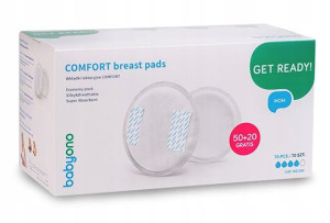 Wkładki Laktacyjne Comfort BABYONO 70 szt