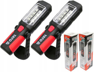 Lampa Latarka Warsztatowa 2w1 Led Yato 2 Sztuki