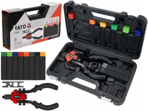 Yato Nitownica Dźwigniowa 2,4-6,4mm M3-m12, 3w1
