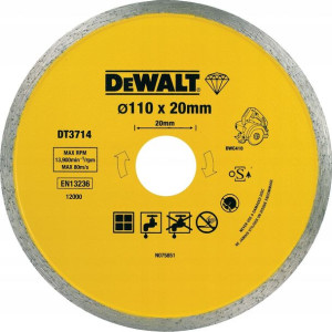 Dewalt Dt3714 Tarcza Diamentowa 110mm Do Płytek