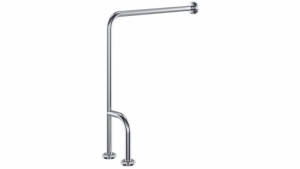 Poręcz ściana podłoga lewa MAKOLUX 75/80cm POŁYSK