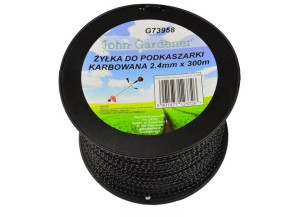 Żyłka Tnąca Podkaszarki Kosy Karbowana 2,4mm 300m