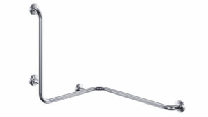 Poręcz wanna prysznic prawa 70/61/75cm Ø 32mm